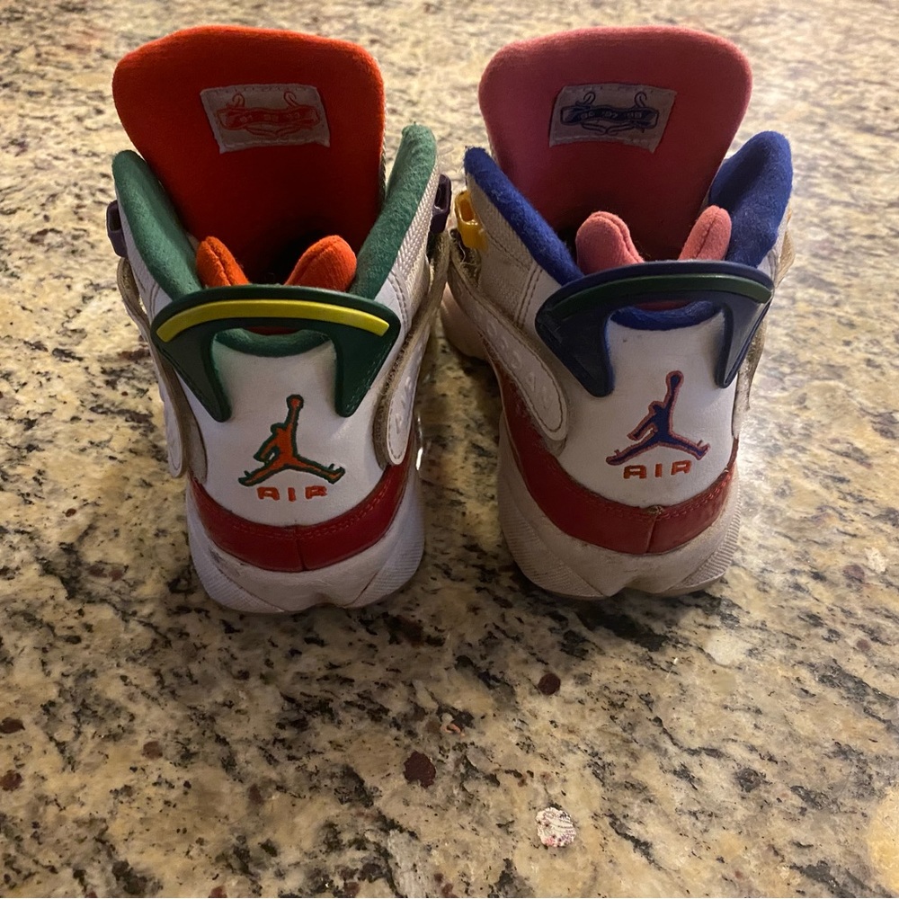 Size 4.5y - Jordan 6 Rings Multi-Color CW7004-100 - Picture 2 of 3